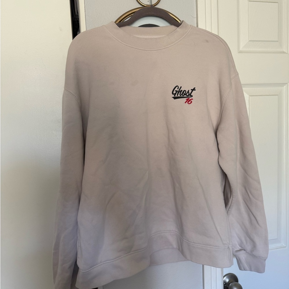 Men's Classic Tan Crewneck Sweater